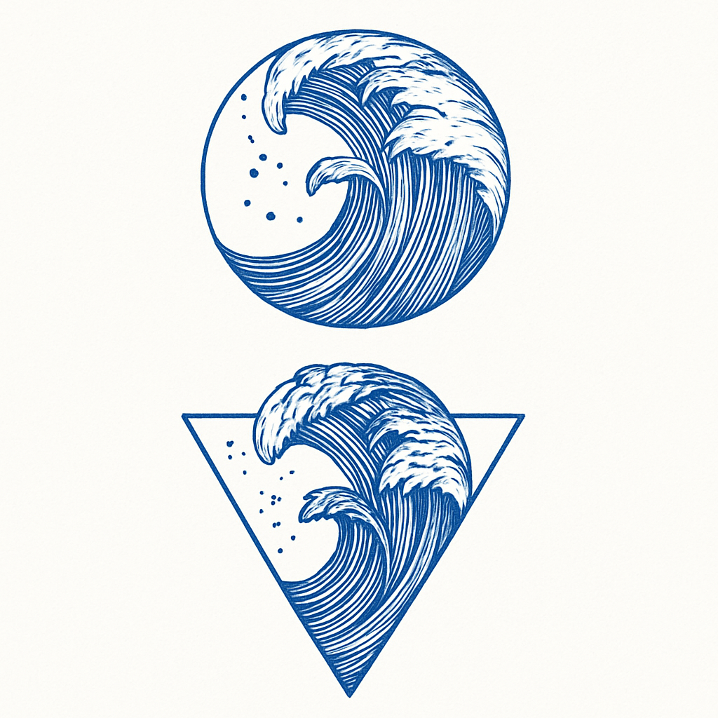 Geometric Waves Set 🌊