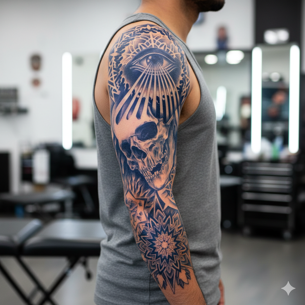 Mystic Skull Sleeve 💀