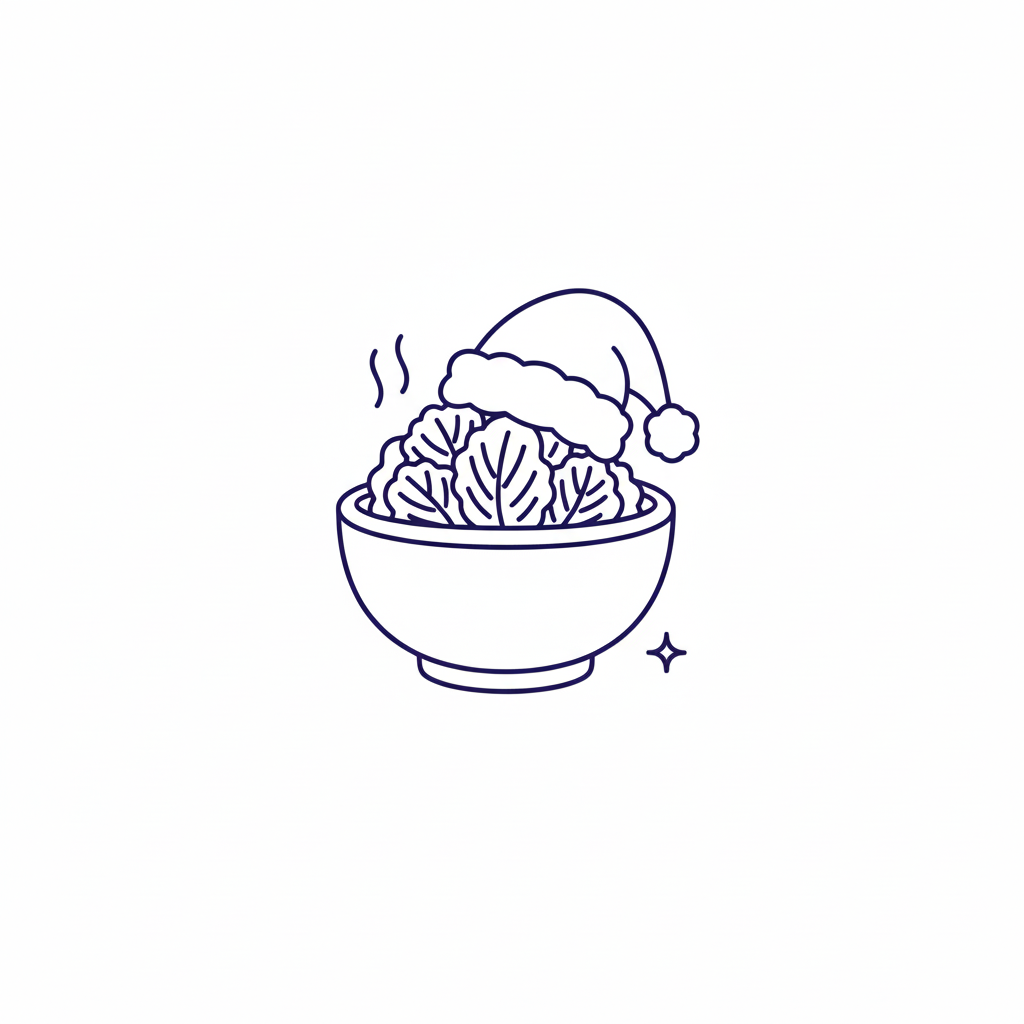 Bol de Kimchi Noël 🇰🇷