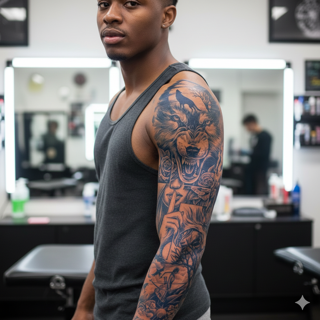 Polynesian Spirit Sleeve🌺🌀