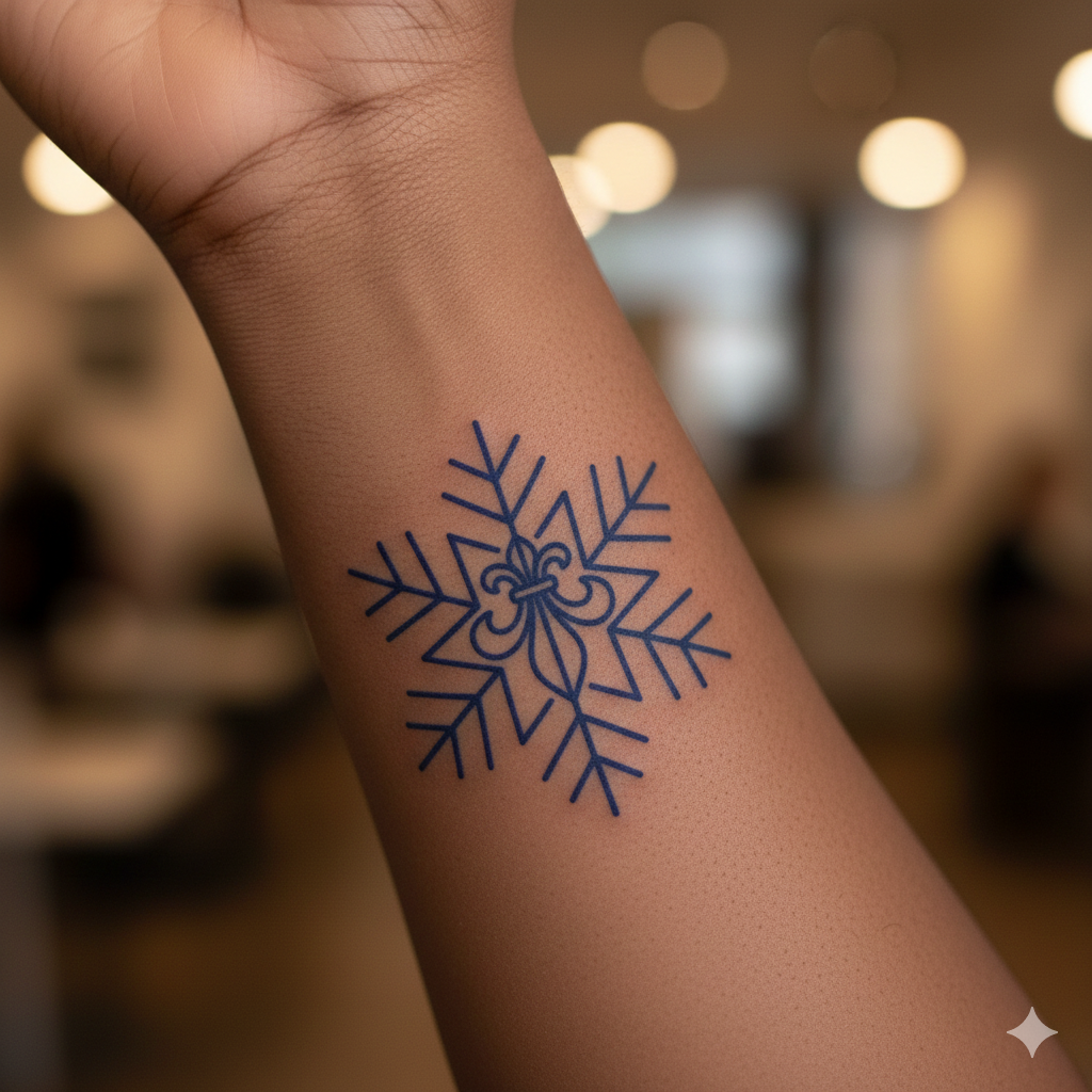 Flocon Fleur de Lys 🇫🇷