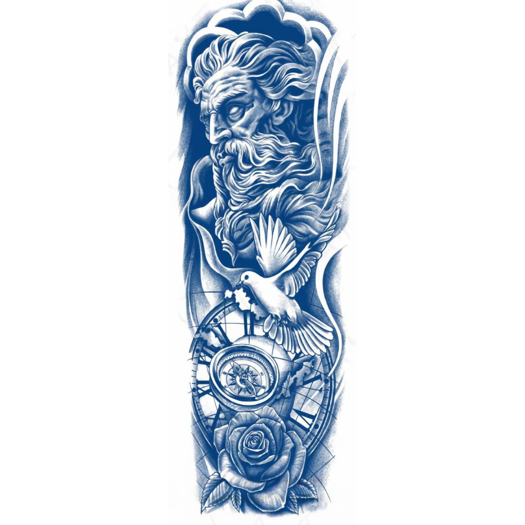 Divine Time Sleeve 🕊️🕰️