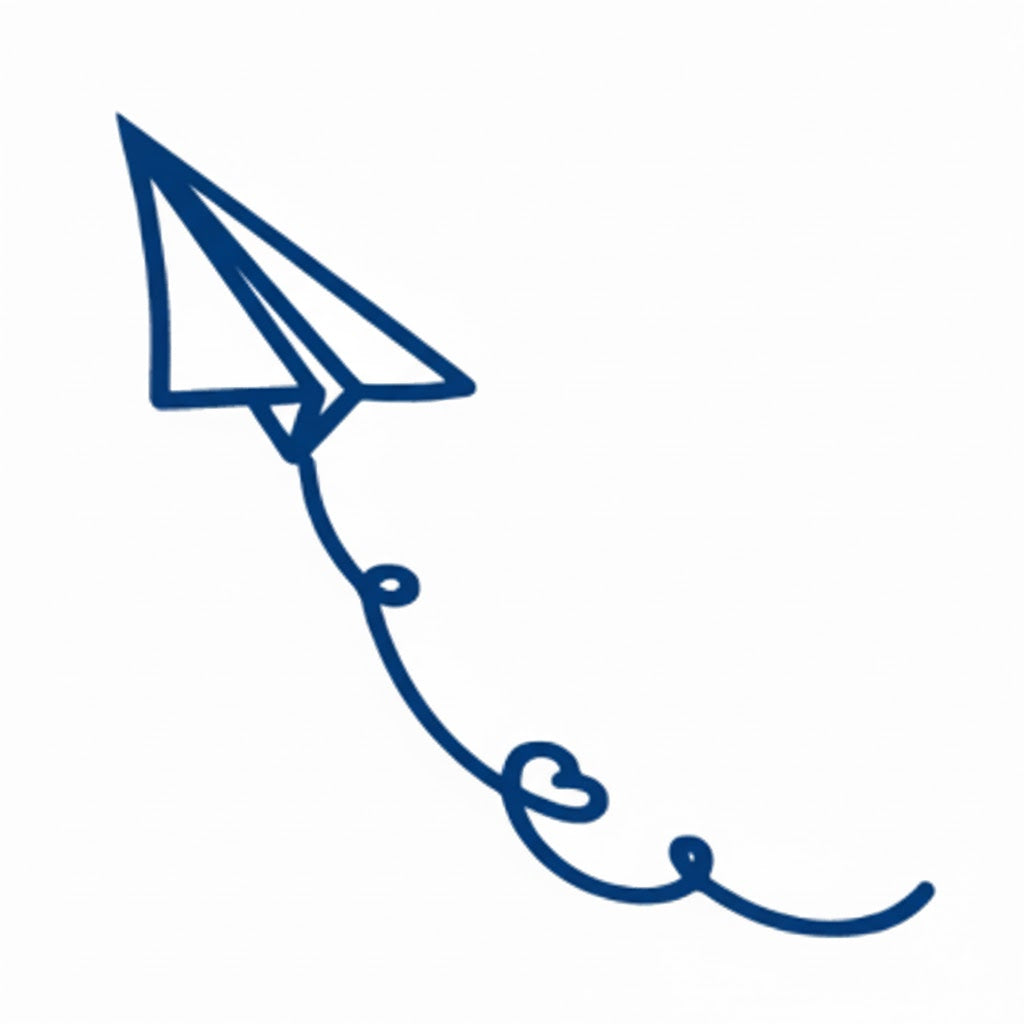 Paper Heart Flight✈️💙