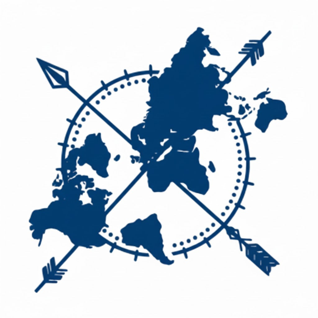 Arrow Compass Globe 🌍🏹